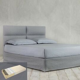 Kárpitozott ágykeret - Calm boxspring ágy - NOVETEX matrac Kárpitozott ágykeret - Calm boxspring ágy - NOVETEX matrac