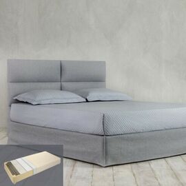 Kárpitozott ágykeret - Calm boxspring ágy - NOVETEX matrac