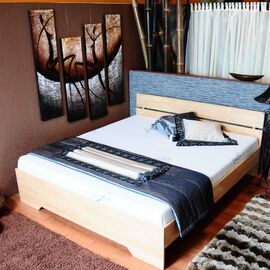 Nizza franciaágy - fa ágykeret Nizza franciaágy - fa ágykeret