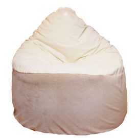 Babzsák csúcsos XL, XXL - bézs - drapp Babzsák csúcsos XL, XXL - bézs - drapp