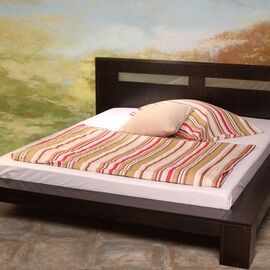 Brondby franciaágy - tömörfa ágykeret, éjjeliszekrény, komód - NOVETEX matrac Brondby franciaágy - tömörfa ágykeret, éjjeliszekrény, komód - NOVETEX matrac