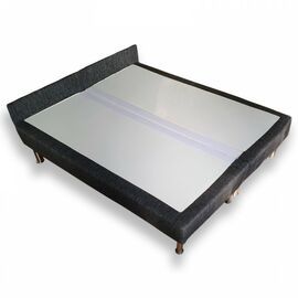 Alex kárpitozott ágy, szürke - NOVETEX Matrac Alex kárpitozott ágy, szürke - NOVETEX Matrac