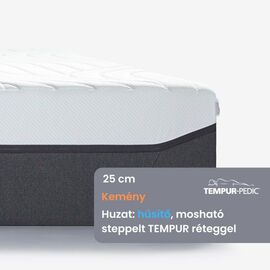 TEMPUR PRO Plus 25 CoolQuilt Firm - Memóriahabos kemény matrac TEMPUR PRO Plus 25 CoolQuilt Firm - Memóriahabos kemény matrac