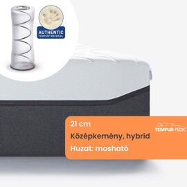 TEMPUR PRO 21 Medium Firm Hybrid - Memóriahabos, táskarugós középkemény matrac TEMPUR PRO 21 Medium Firm Hybrid - Memóriahabos, táskarugós középkemény matrac