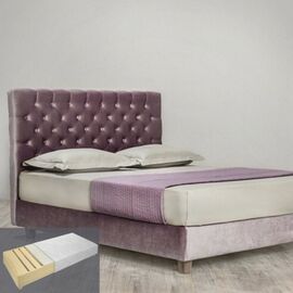 Queen kontinentális ágy - kárpitozott ágykeret Queen kontinentális ágy - kárpitozott ágykeret