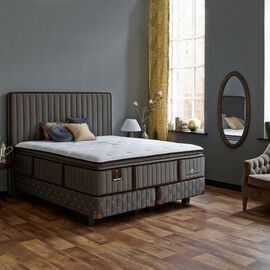 Steans and Foster luxus franciaágy - Estate luxus matraccal Steans and Foster luxus franciaágy - Estate luxus matraccal