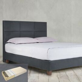 Kárpitozott ágykeret - City boxspring ágy - NOVETEX matrac Kárpitozott ágykeret - City boxspring ágy - NOVETEX matrac