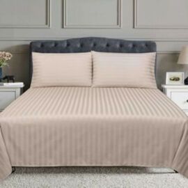 Mako Szatén ágyneműhuzat - Homok színű csíkos (Sand) - NOVETEX Matrac Mako Szatén ágyneműhuzat - Homok színű csíkos (Sand) - NOVETEX Matrac