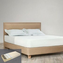 Kárpitozott ágykeret - Flow boxspring ágy - NOVETEX matrac Kárpitozott ágykeret - Flow boxspring ágy - NOVETEX matrac