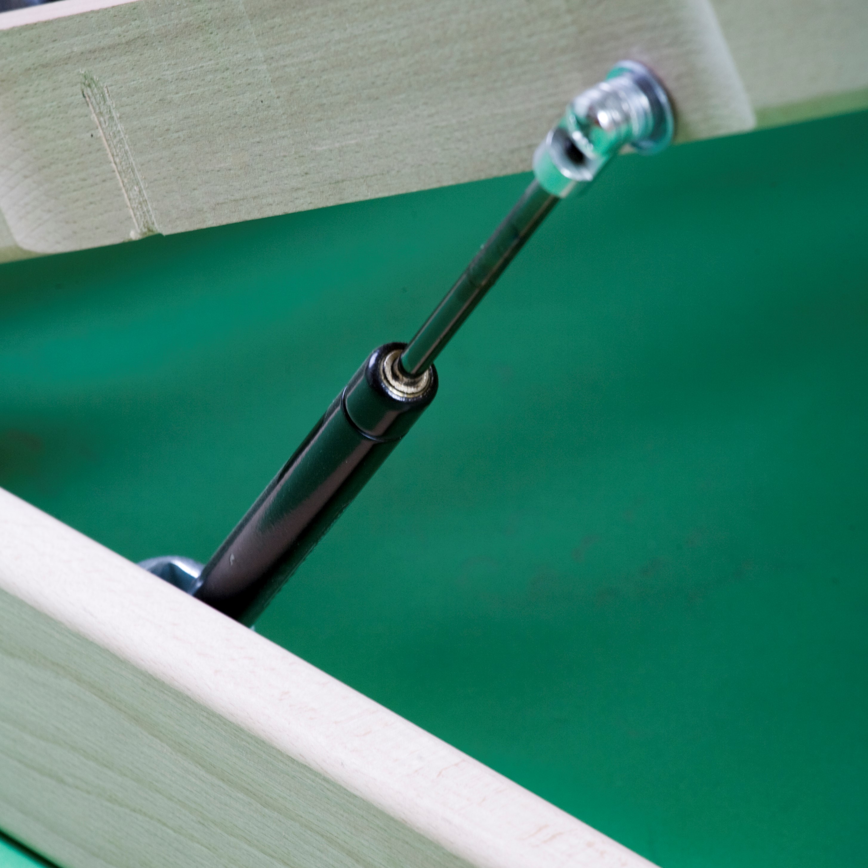 Gázrugós ágyrács