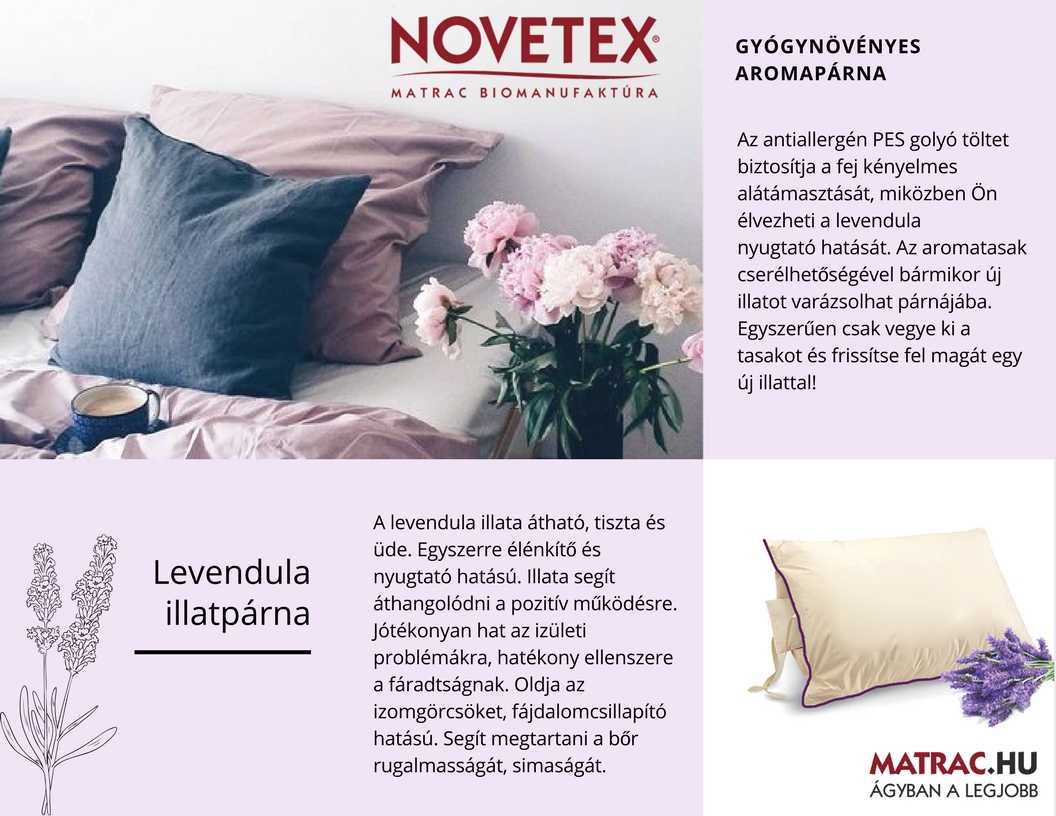 levendula illatpárna - matrac.hu